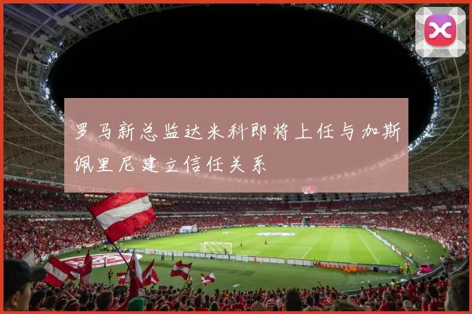 罗马新总监达米科即将上任与加斯佩里尼建立信任关系